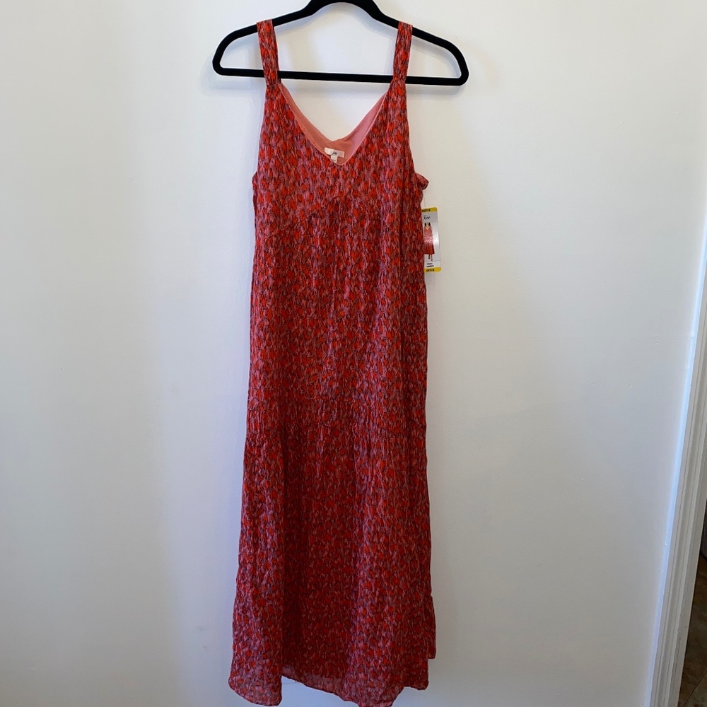 NWT Joie Boho Cottage Core Tiered Maxi Dress